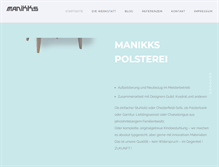 Tablet Screenshot of manikks.de